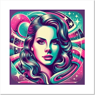 Lana Del Rey - Noir Stars Posters and Art